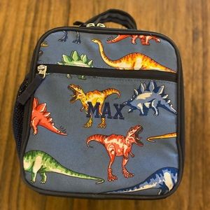 Kids pottery barn lunchbox with “Max” monogrammed on it. Good used condition!